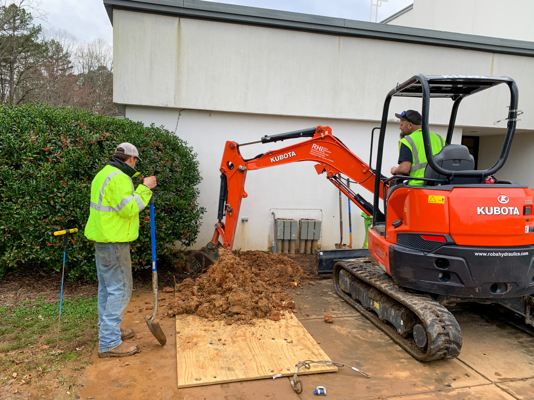 Cole Underground Fiber Optic Contract